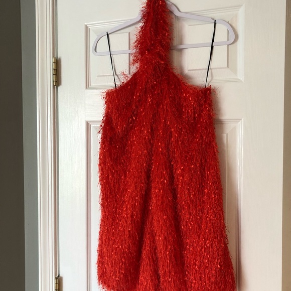 zara orange fringe dress zara #zara